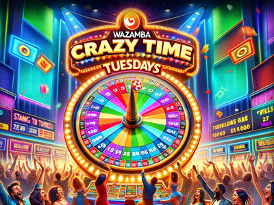 Crazy Time Tuesdays at Wazamba