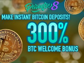 paradise-8-casino-provide-deposit-bitcoin-promotion-111-perceint-match