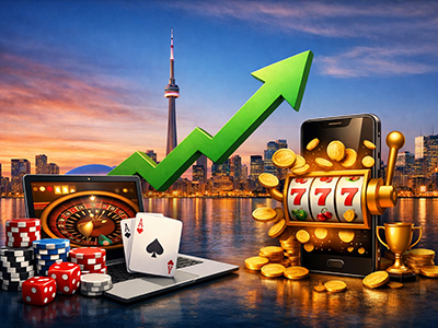 Ontario iGaming Tops $9.5bn In January