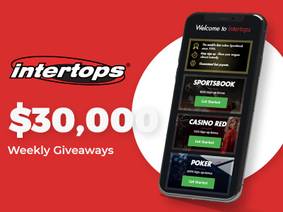 Intertops Casino presenta una promoción con obsequios semanales de $30,000