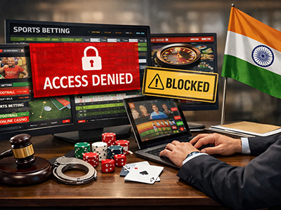 India Blocks 242 Betting Sites as Online Gaming Law Tightens
