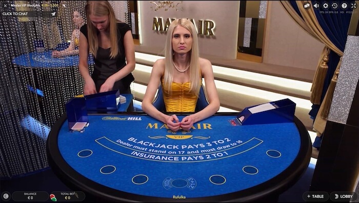 Mayfair VIP Blackjack