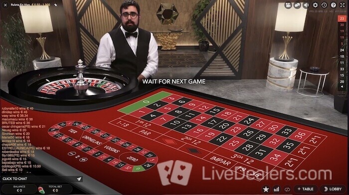 Ruleta En Vivo
