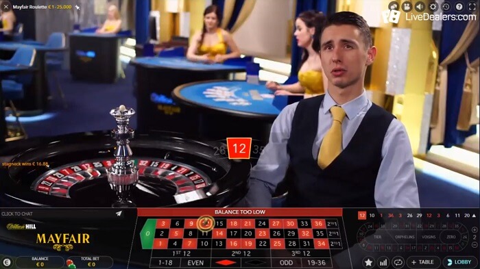 Mayfair Roulette
