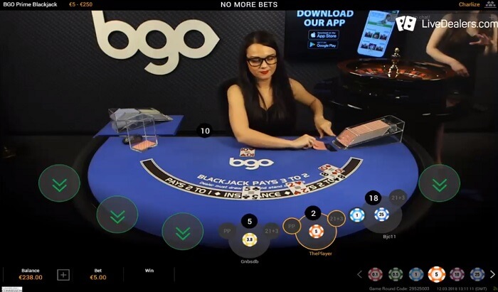 BGO Prime Blackjack