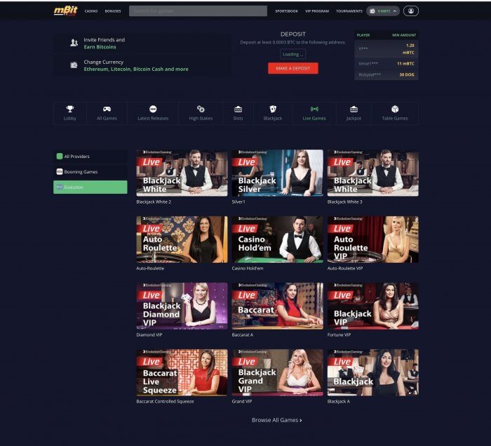 mBitCasino