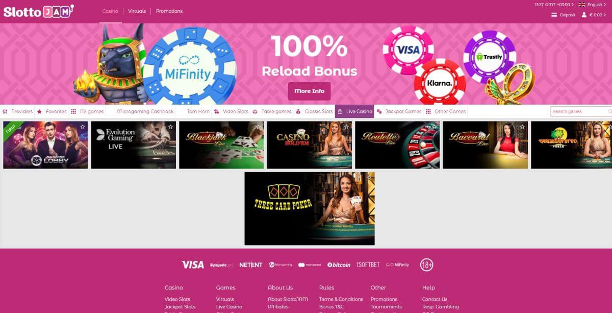 SlottoJam Casino