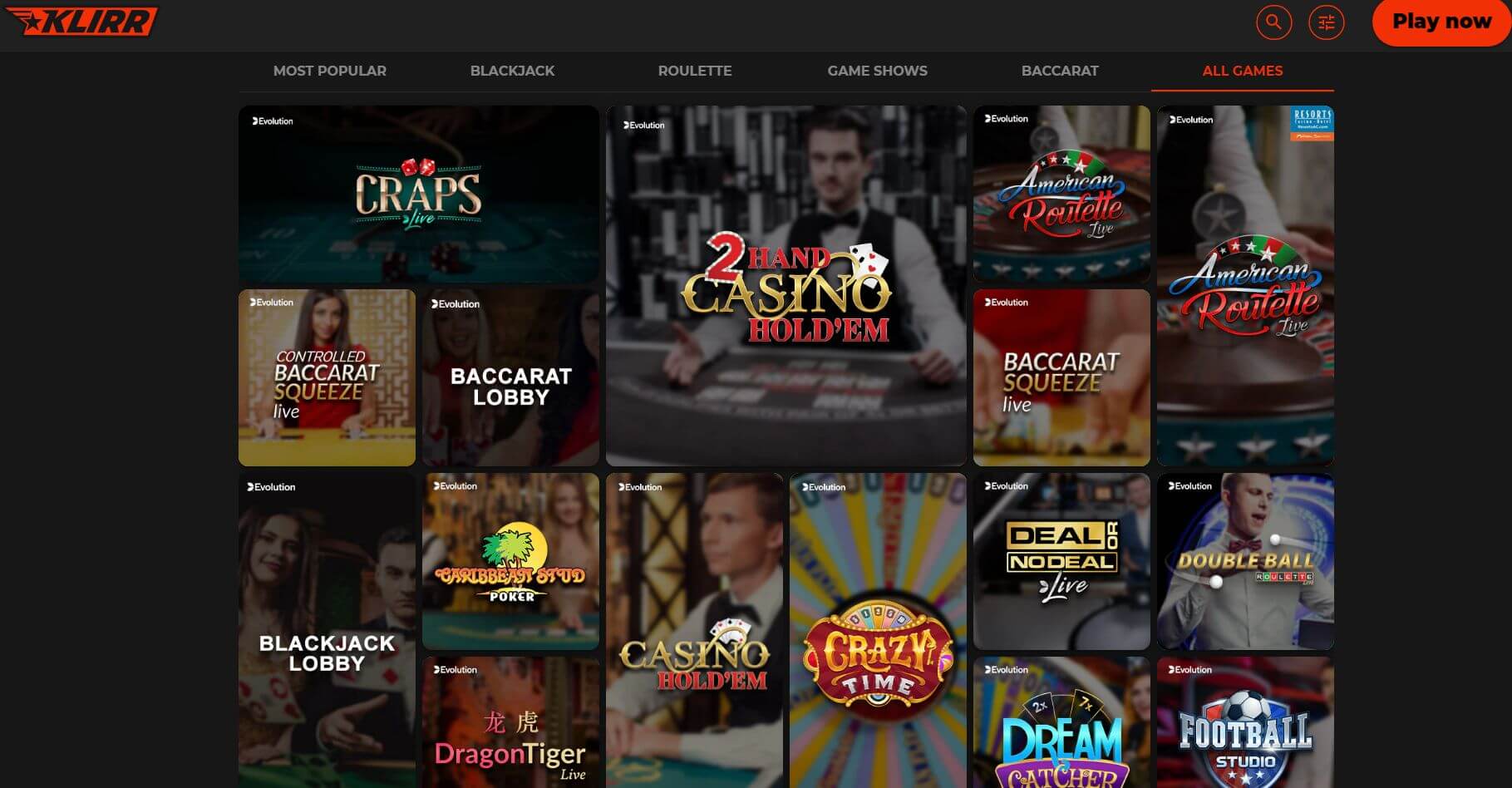 Klirr Casino