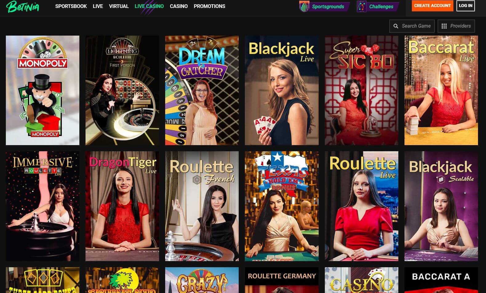 Betinia Casino