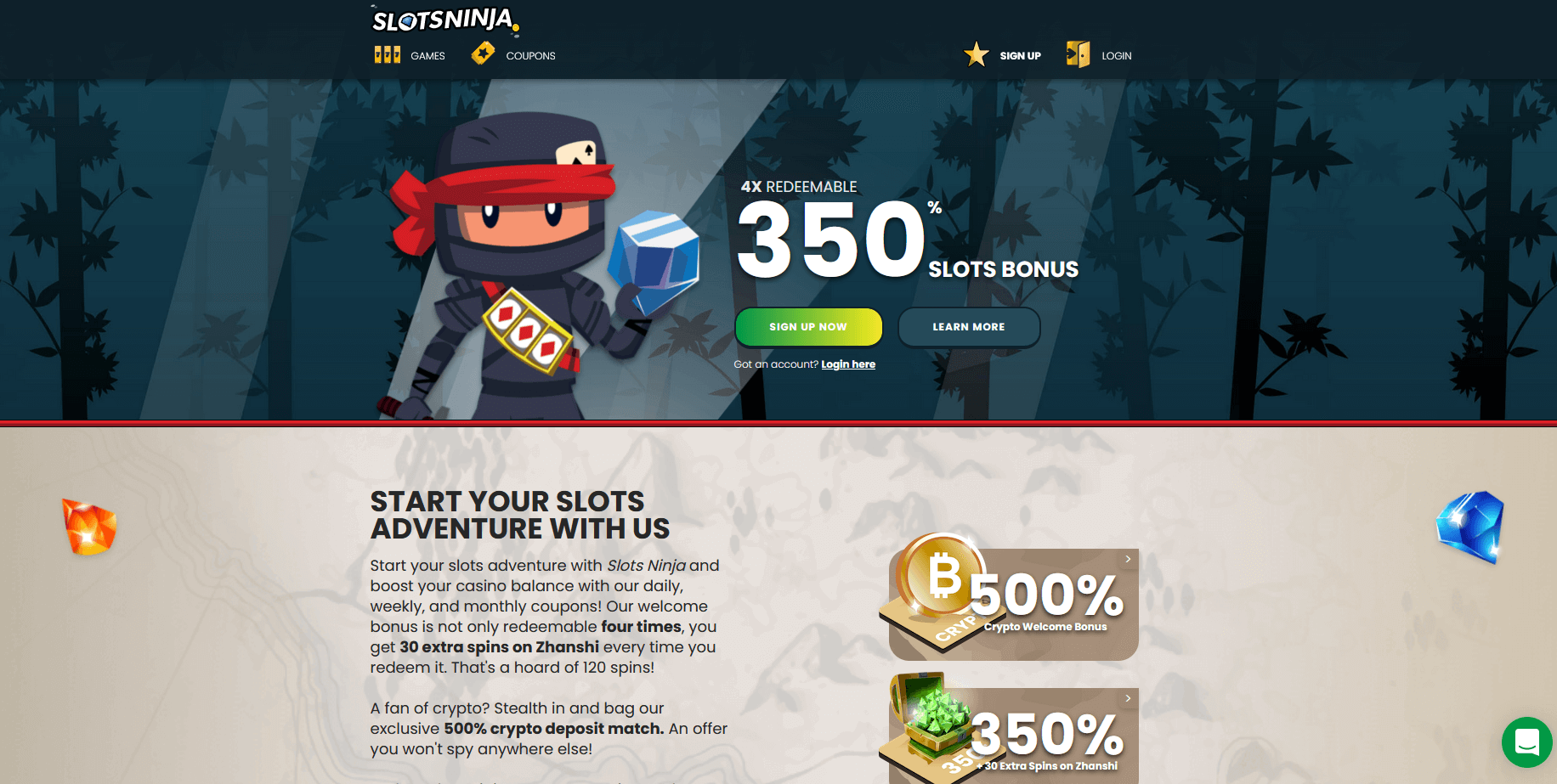 Slots Ninja Casino