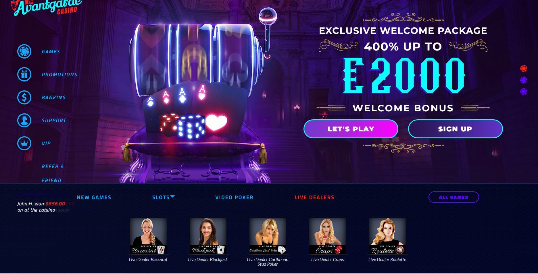 Avantgarde Casino