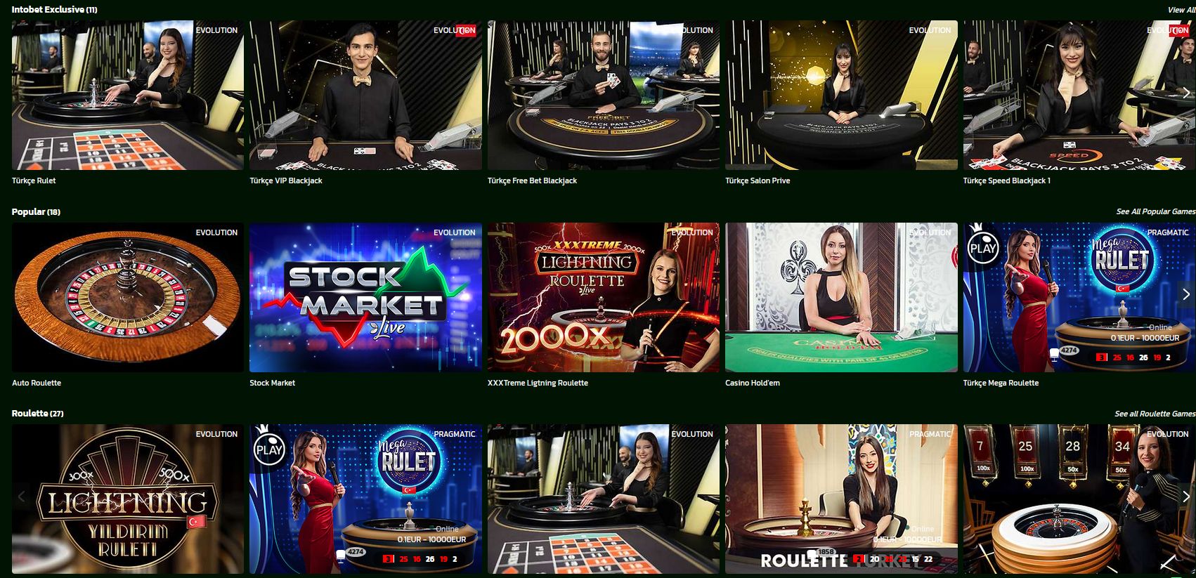 Intobet Casino