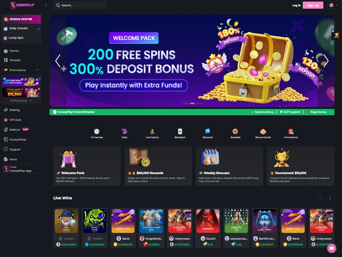 HunnyPlay Casino