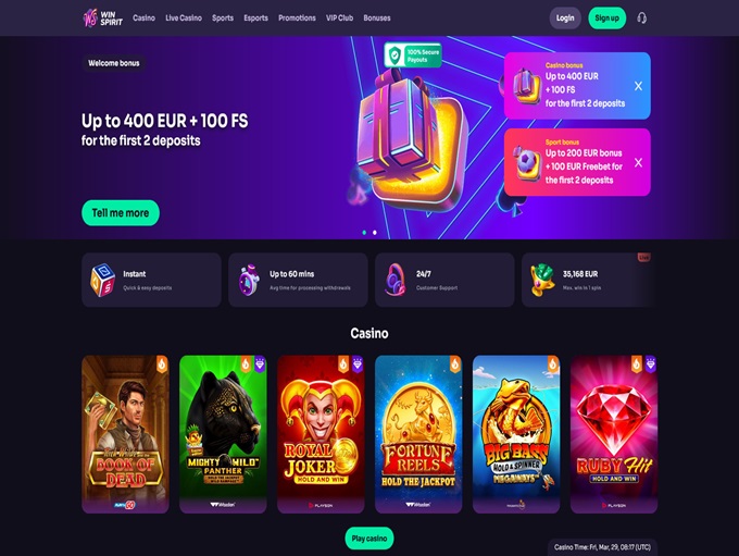 WinSpirit Casino