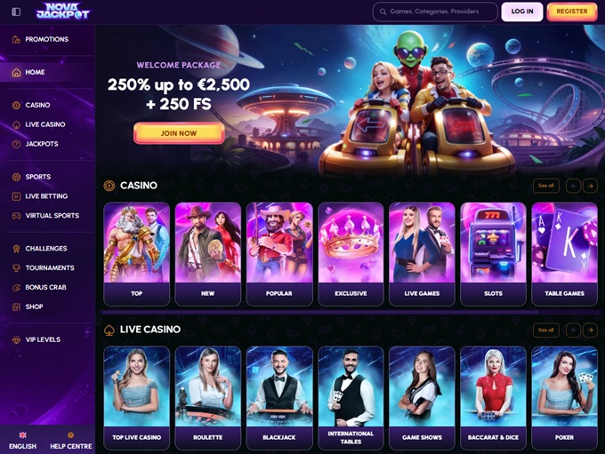 Novajackpot Casino