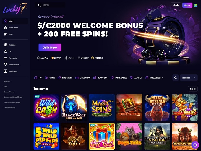 Lucky7even Casino