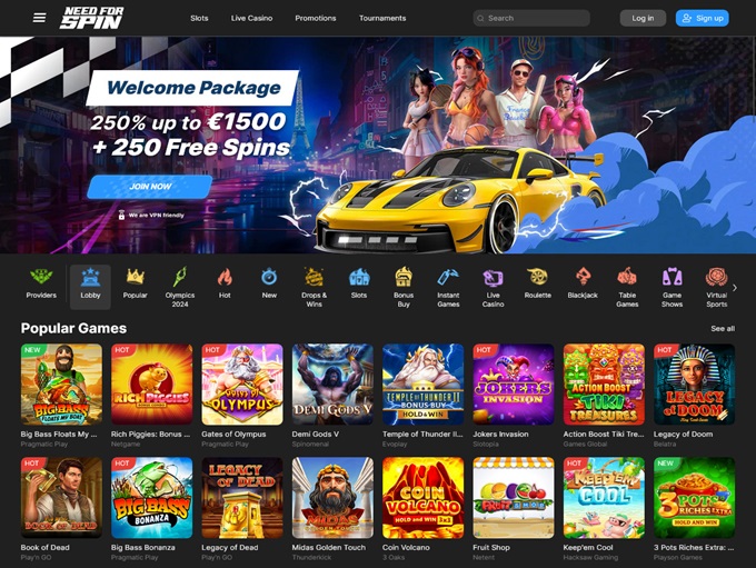 Need For Spin Casino