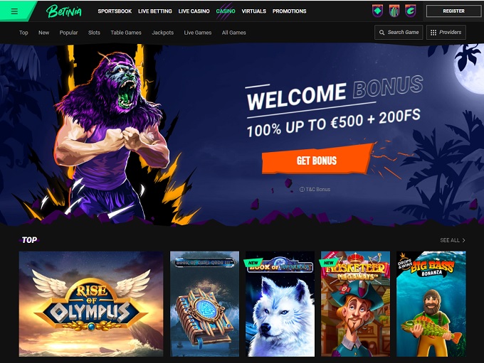 Betinia Casino