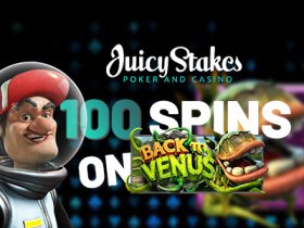 Juicy Stakes Awards Players Bonus Spins on Back to Venus