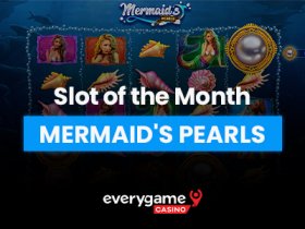 everygame_casino_presents_slot_of_the_month_offer_on_mermaids_pearls